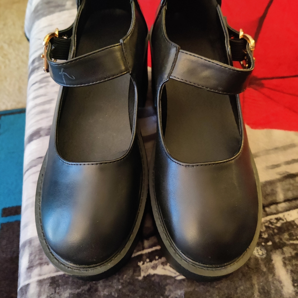 SheIn Mary Jane Chunky Shoes